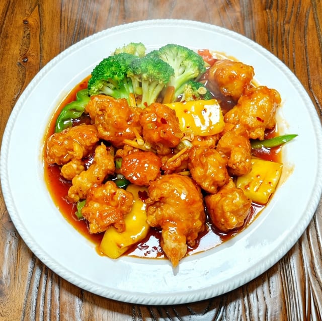 Orange Chicken.