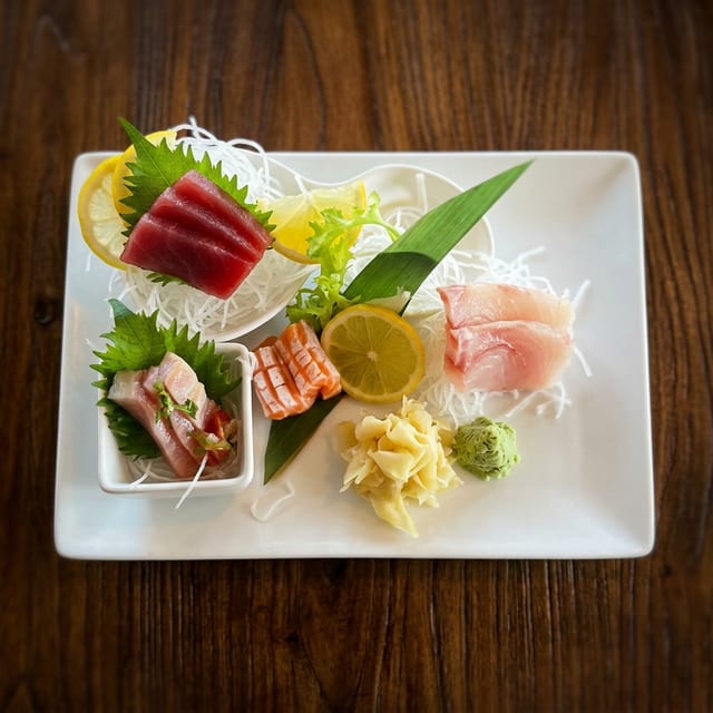 Sashimi Appetizer.