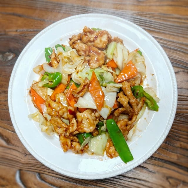 Chicken in Szechuan Peppercorn Sauce.