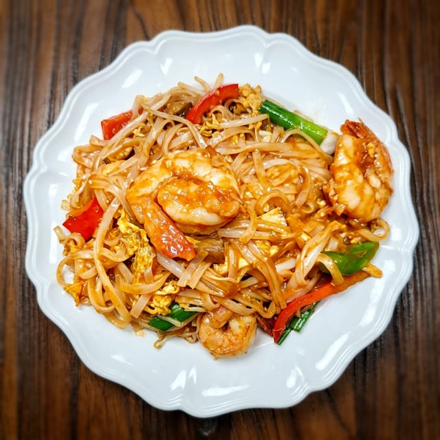Shrimp Pad Thai.
