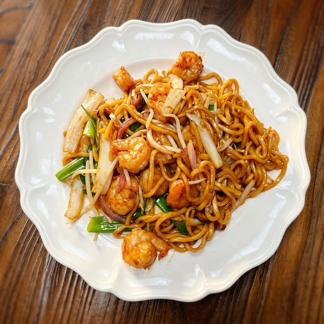 Shrimp Lo Mein.