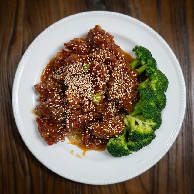 Sesame Beef.