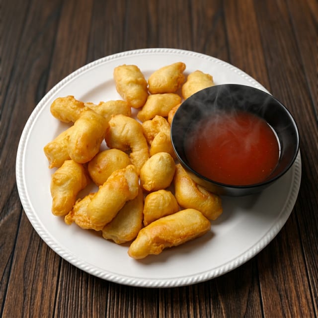 Sweet & Sour Chicken.