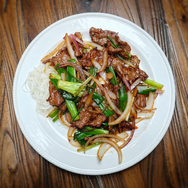 Mongolian Beef.