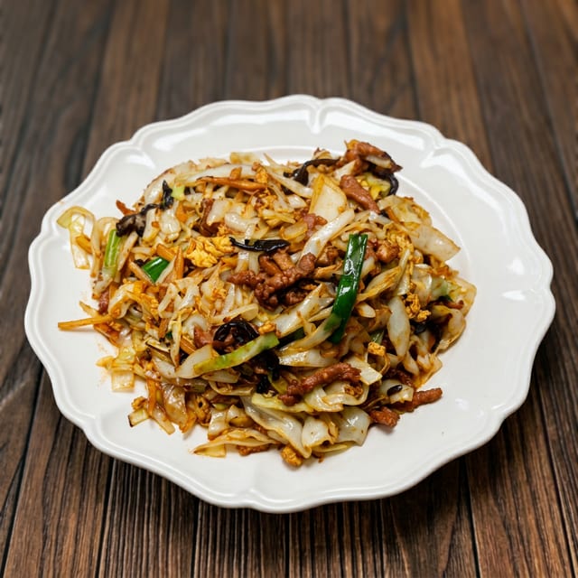 Moo Shu Pork.