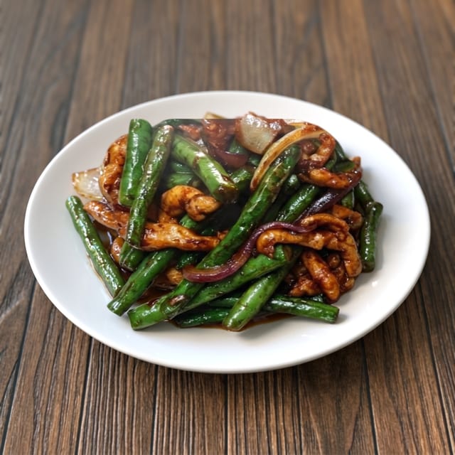 Chicken with String Beans.
