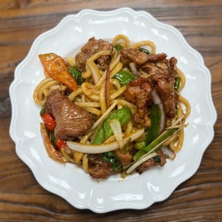 Pork Stir-Fried Udon