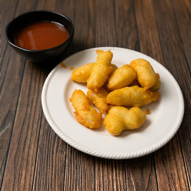 Kid's Sweet & Sour Chicken.