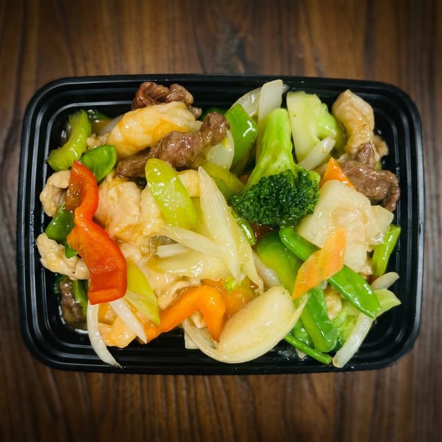 Oriental Pearl Lemongrass Sauté.