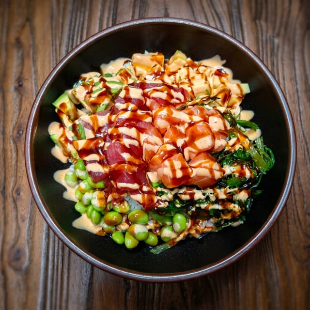 Hawaiian Poke Bowl.