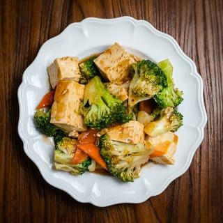 Tofu with Broccoli
