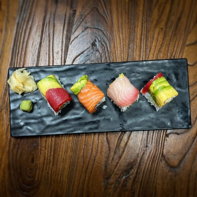 Rainbow Roll (8 pc).