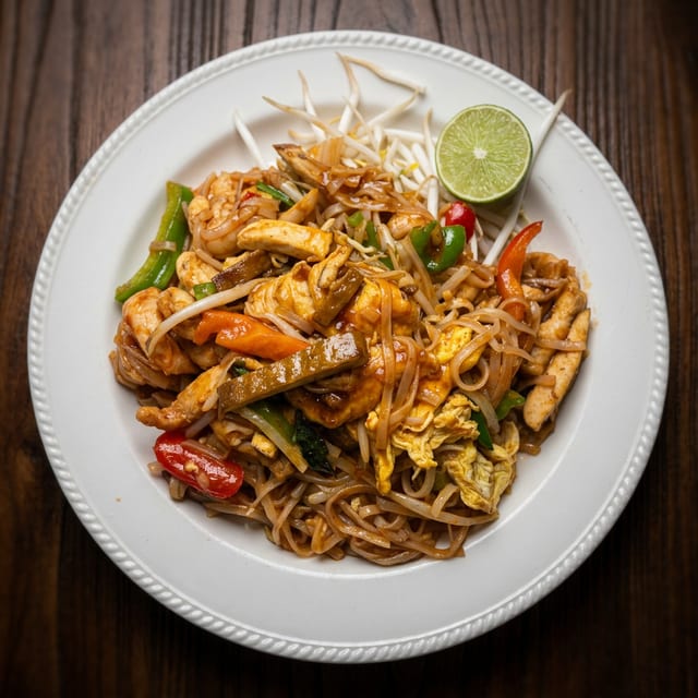 Chicken Pad Thai.