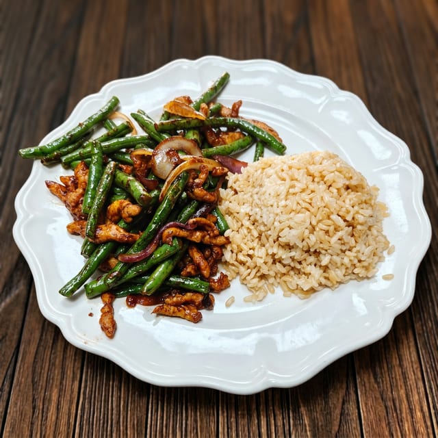 Sautéed String Beans.