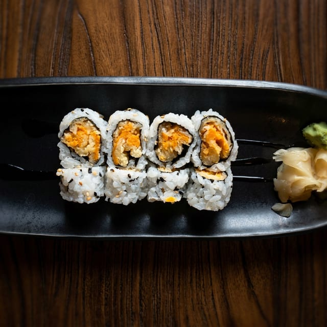 Sweet Potato Tempura Roll.
