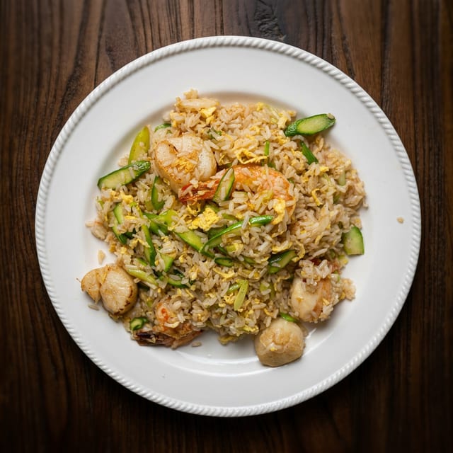 Seafood Fried Rice.